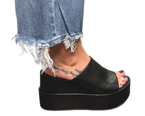 Matisse Georgia Wedge - Black