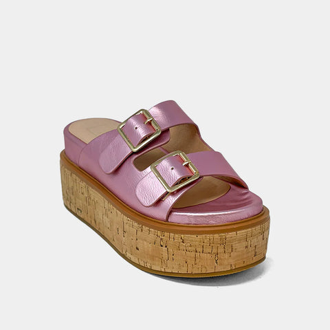 Shu Shop Lucinda Flatform Sandal - Pink