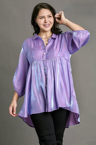 Softly In Love Satin Top