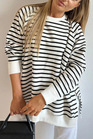 Classic Striped Sweatshirt