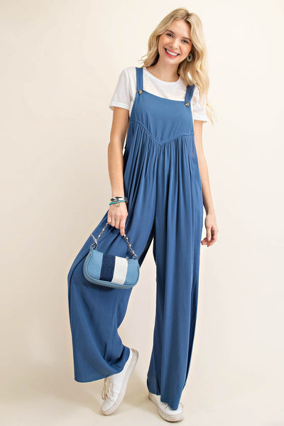 Tonie Crepe Overalls