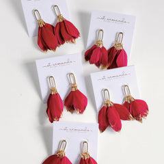 Genuine Feather Earrings - Many Varieties