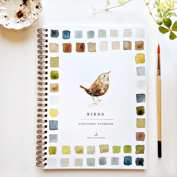 Watercolor Workbooks, Paint Sets, and Brushes