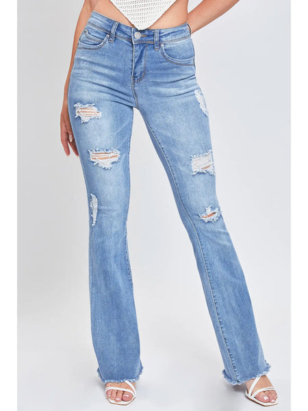 Potassium Wash Flare Jeans