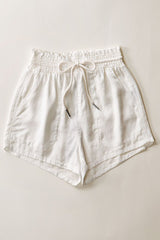 Tencel Rope Drawstring Shorts - 3 Colors