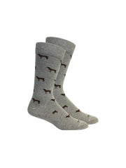 Brown Dog Socks - Many Patterns