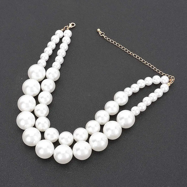 Diathia Pearl Choker Necklace