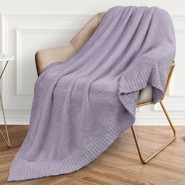 Buttery Soft Fluffy Knit Blanket - 3 Colors