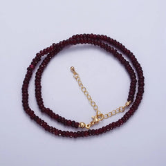 Dainty Glass Bead Necklaces - 7 Colors