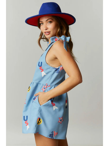 Pop Americana Romper