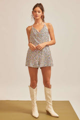 Ansley Sequin Romper