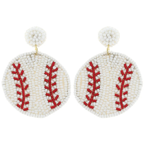 Softball and Baseball Earrings