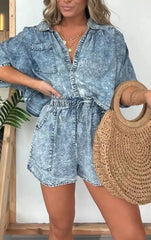 Simple Dream Denim Sets - 2 Colors