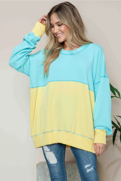 Trixie Color Blocked Top - 3 Colors