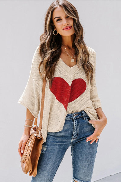 Big Heart Girl Sweater