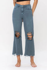 90's Vintage Cropped Colored Jeans - 4 Colors