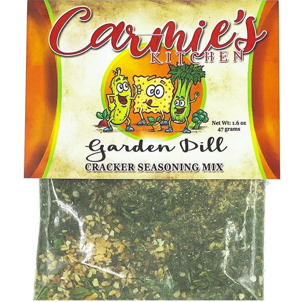 Carmie Kitchen Dip Mixes, Cracker Seasoning and Oil Seasoning