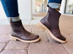 Cabin Fever Bootie - Brown