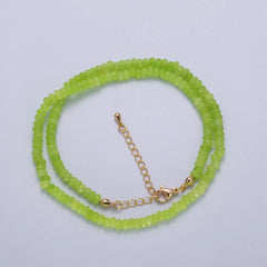 Dainty Glass Bead Necklaces - 7 Colors