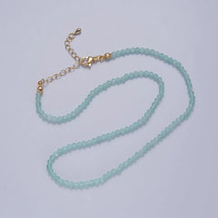 Dainty Glass Bead Necklaces - 7 Colors