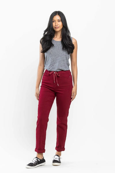 Judy Blue Scarlet Joggers