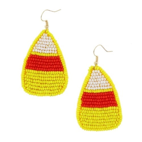 Candy Corn Earrings