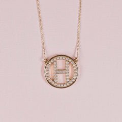 Michelle McDowell Lucy Initial Necklace