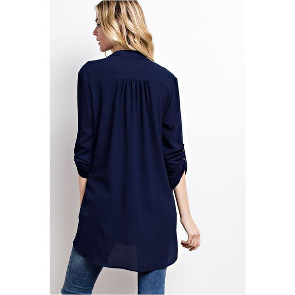 Elizabeth Tunic in Navy