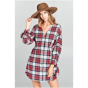 Tailgater Flannel Dress