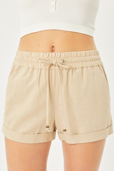 Baylee Linen Shorts - 3 Colors