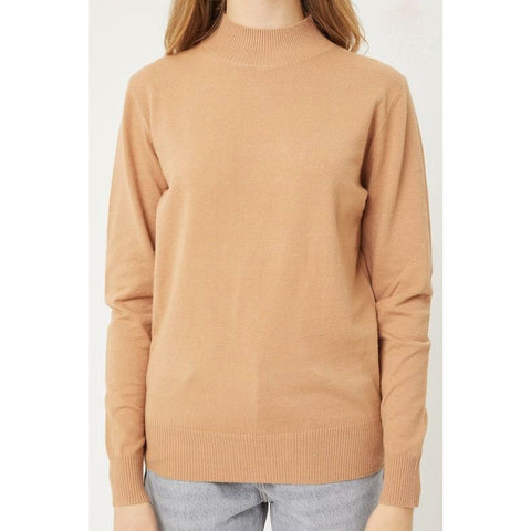 Mazie Mock Neck Sweater