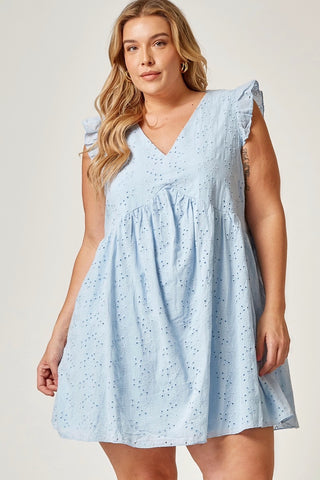 Aimee Eyelet Dress