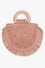 Edith Straw Bag