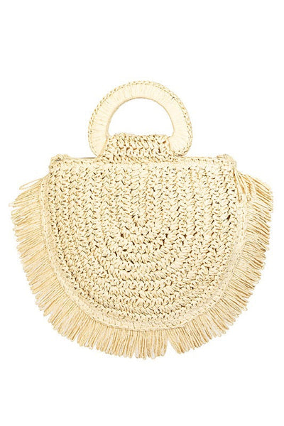 Edith Straw Bag