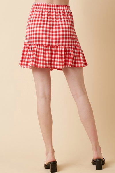 Just Checky Skirt - 2 Colors