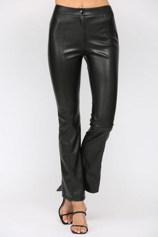 James Vegan Leather Pants