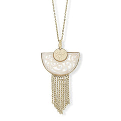 Canvas-Paloma Filigree Fringe Necklace