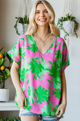 Lilly Leaf Top - 2 Colors