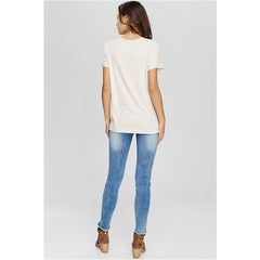 Amie Faux Suede Tee