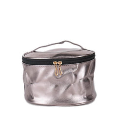 Trixie Metallic Makeup Bag