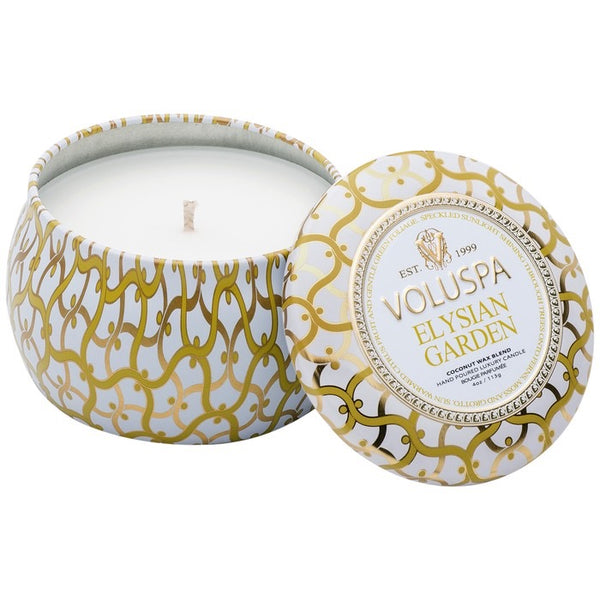 Voluspa Petite Decorative Tin Candle