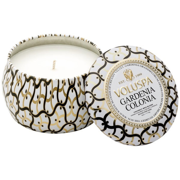 Voluspa Petite Decorative Tin Candle