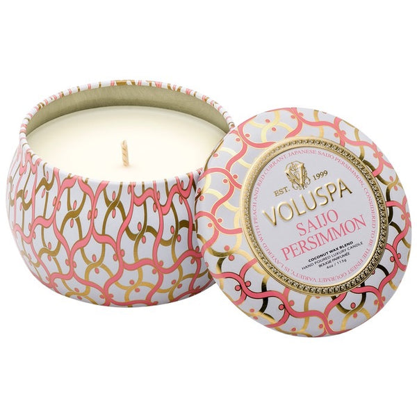 Voluspa Petite Decorative Tin Candle