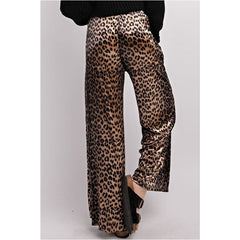 Leopard Palazzo Pants