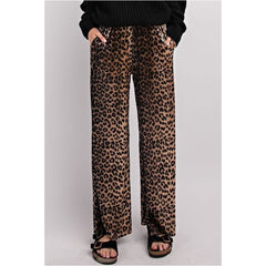 Leopard Palazzo Pants