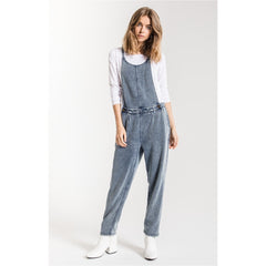 Z Supply The Knit Denim Overalls