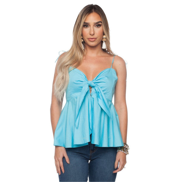 Flamenco Tank in Aqua