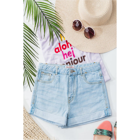 Lazy Summer Denim Shorts