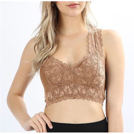 Padded Lace Bralette