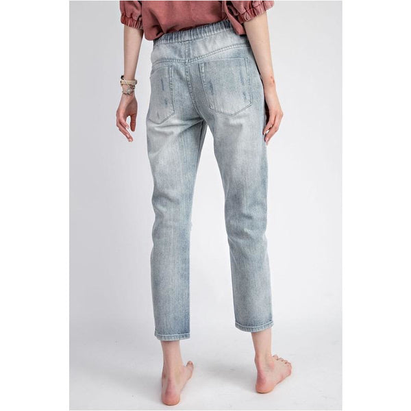 Hampshire Cropped Jeans in Light Denim